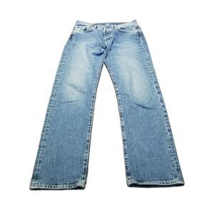 Buck Mason Jeans Men's Size 30x34 Ford Standard Button Fly Straight (32x33.5)
